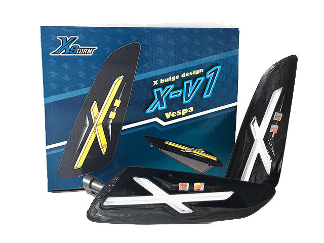 Vespa X方向燈 立體X造型 不是傳統設計，顛覆又前衛設計 XSTORM風暴 文章圖片