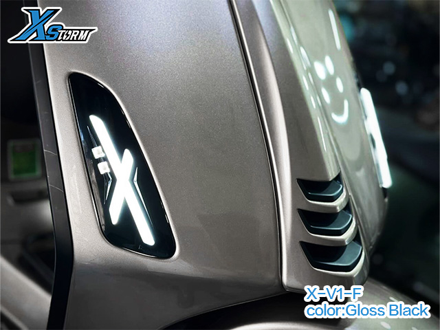 Vespa X方向燈 立體X造型 不是傳統設計，顛覆又前衛設計 XSTORM風暴 文章圖片